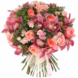 Букет "Волшебные орхидеи"